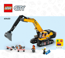 LEGO 60420 City Construction Excavator