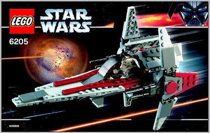 LEGO 6205 Star Wars V-wing Fighter