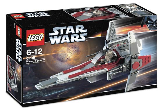 LEGO 6205 Star Wars V-wing Fighter