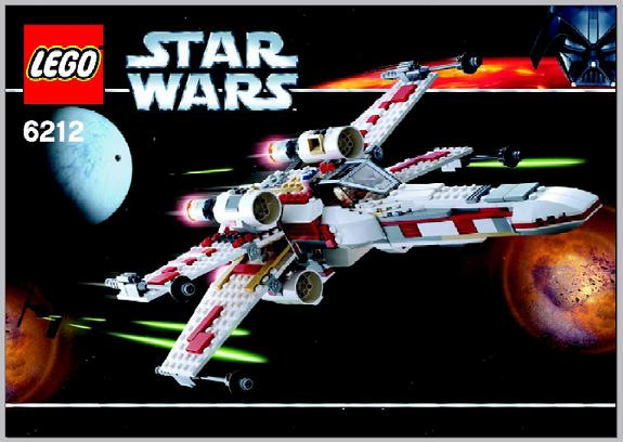 LEGO 6212 Star Wars X-wing Fighter