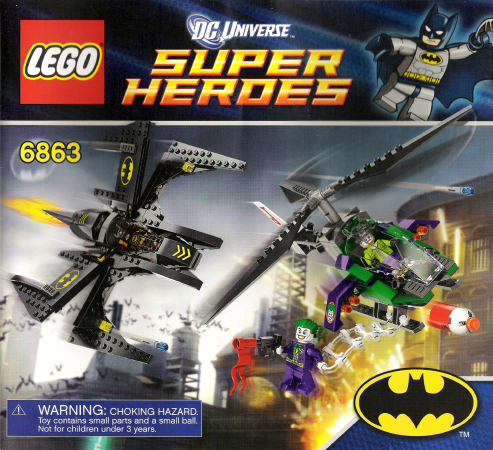 LEGO 6863 Super Heroes Batwing Battle Over Gotham City