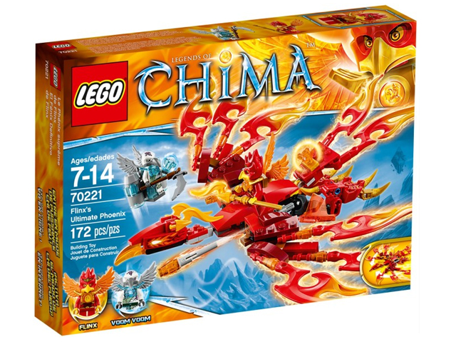 LEGO 70221 Legends of Chima Flinx's Ultimate Phoenix