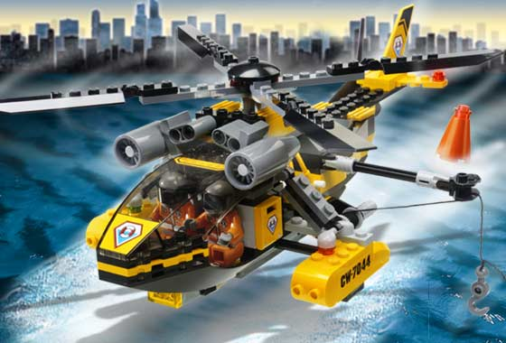 LEGO 7044 City Rescue Chopper