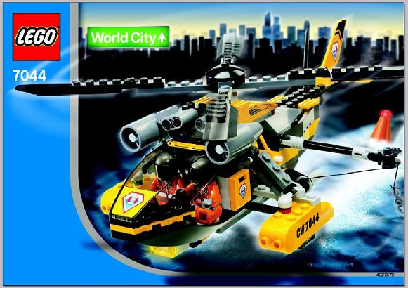 LEGO 7044 City Rescue Chopper