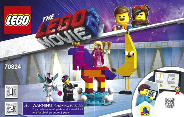 LEGO 70824 The LEGO Movie 2 Introducing Queen Watevra Wa'Nabi