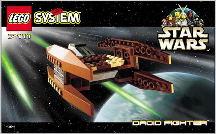 LEGO 7111 Star Wars Droid Fighter (Used)