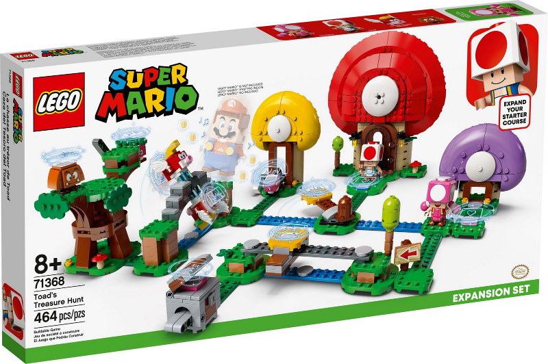 LEGO 71368 Super Mario Toad's Treasure Hunt - Expansion Set