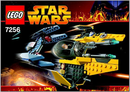 LEGO 7256 Star Wars Jedi Starfighter & Vulture Droid