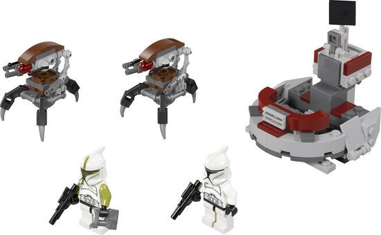 LEGO 75000 Star Wars Clone Troopers vs. Droidekas