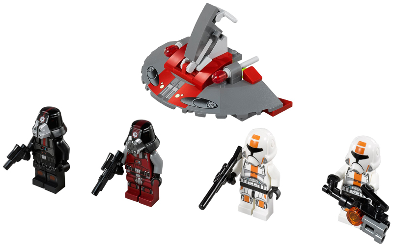 LEGO 75001 Star Wars Republic Troopers vs. Sith Troopers