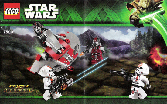 LEGO 75001 Star Wars Republic Troopers vs. Sith Troopers