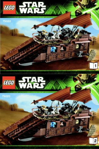 LEGO 75020 Star Wars Jabba's Sail Barge