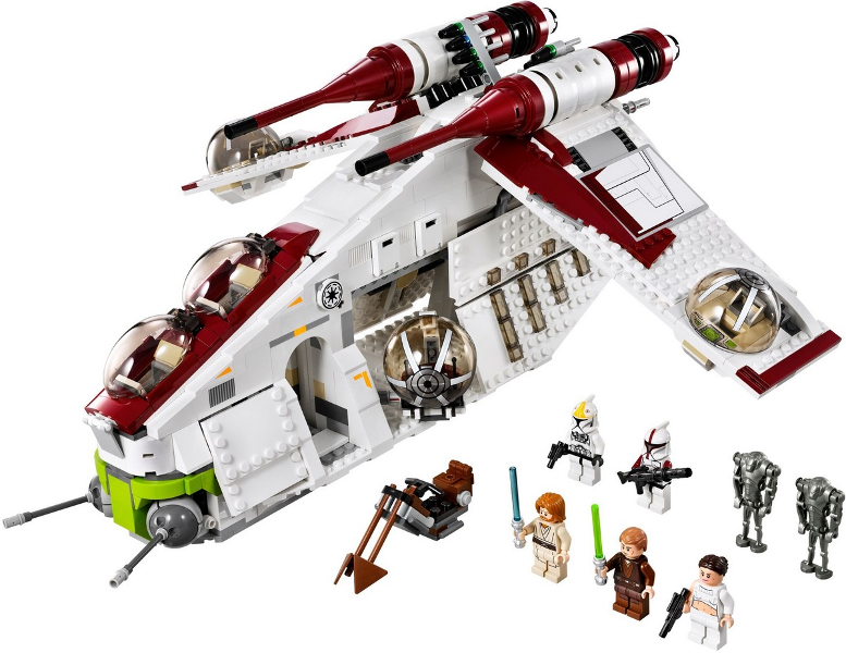 LEGO 75021 Star Wars Republic Gunship (Used)