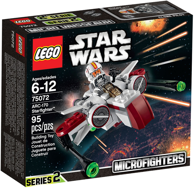 LEGO 75072 Star Wars ARC-170 Starfighter