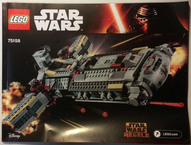 LEGO 75158 Star Wars Rebel Combat Frigate