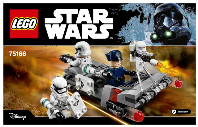 LEGO 75166 Star Wars First Order Transport Speeder Battle Pack