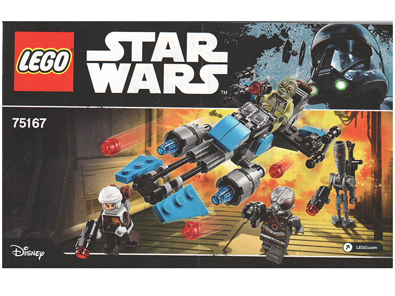 LEGO 75167 Star Wars Bounty Hunter Speeder Bike Battle Pack