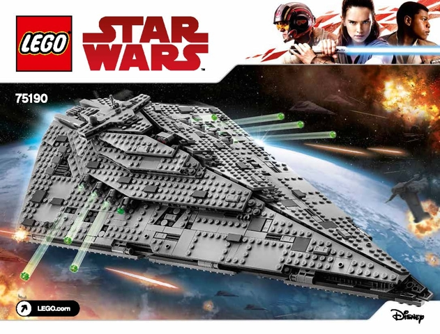 LEGO 75190 Star Wars First Order Star Destroyer