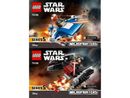 LEGO 75196 Star Wars A-Wing vs. TIE Silencer Microfighters
