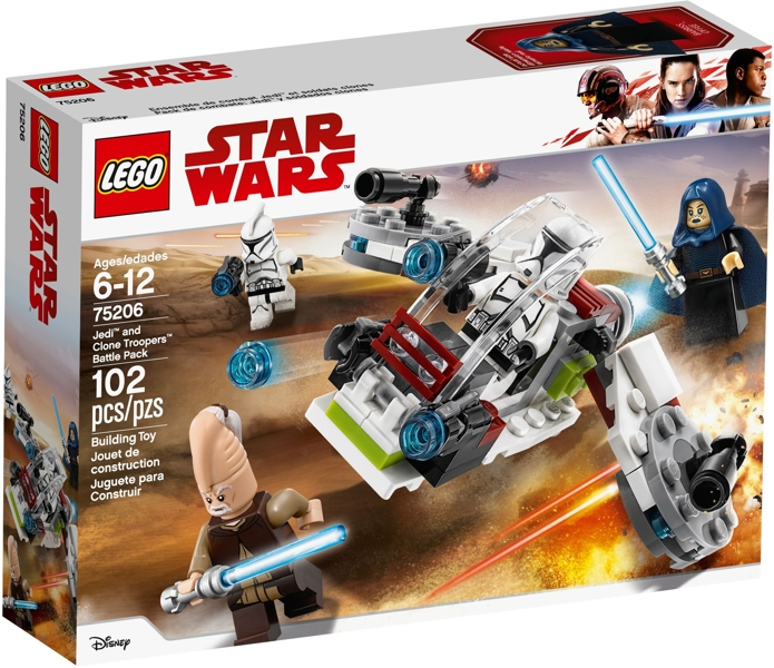 LEGO 75206 Star Wars Jedi and Clone Troopers Battle Pack