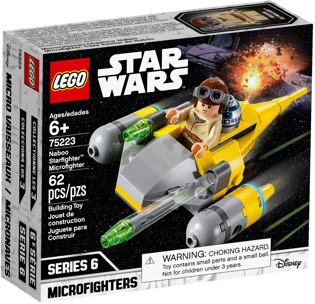 LEGO 75223 Star Wars Naboo Starfighter Microfighter (Used)