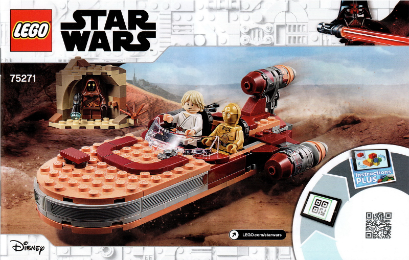 LEGO 75271 Star Wars Luke Skywalker's Landspeeder