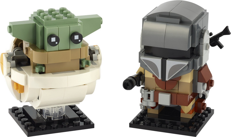 LEGO 75317 BrickHeadz The Mandalorian & The Child