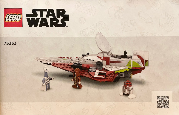 LEGO 75333 Star Wars Obi-Wan Kenobi's Jedi Starfighter