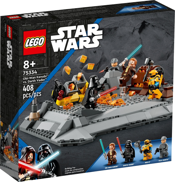 LEGO 75334 Star Wars Obi-Wan Kenobi vs. Darth Vader