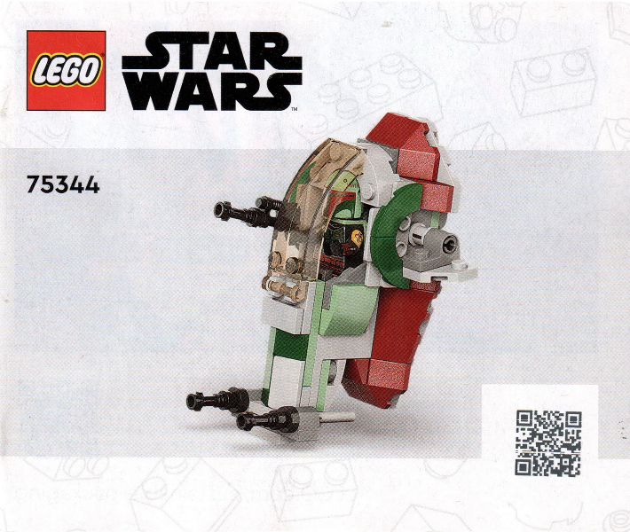 LEGO 75344 Boba Fett's Starship Microfighter (Slave I)