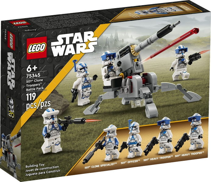 LEGO 75345 Star Wars 501st Clone Troopers Battle Pack