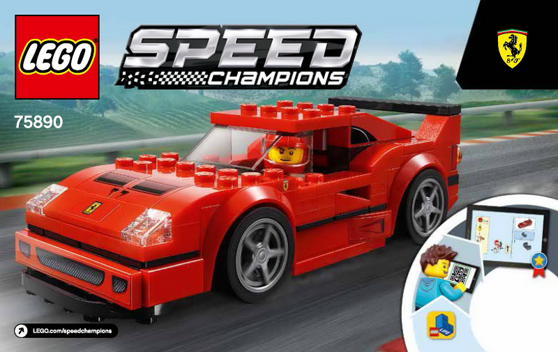 LEGO 75890 Speed Champions Ferrari F40 Competizione