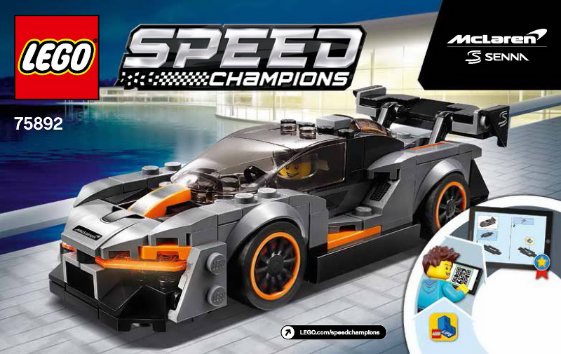 LEGO 75892 Speed Champions McLaren Senna