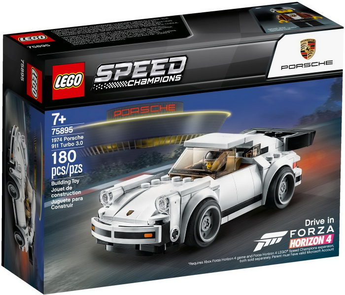 LEGO 75895 Speed Champions 1974 Porsche 911 Turbo 3.0