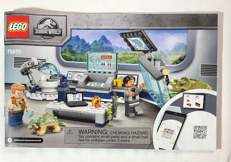 LEGO 75939 Jurassic World Dr. Wu's Lab: Baby Dinosaurs Breakout