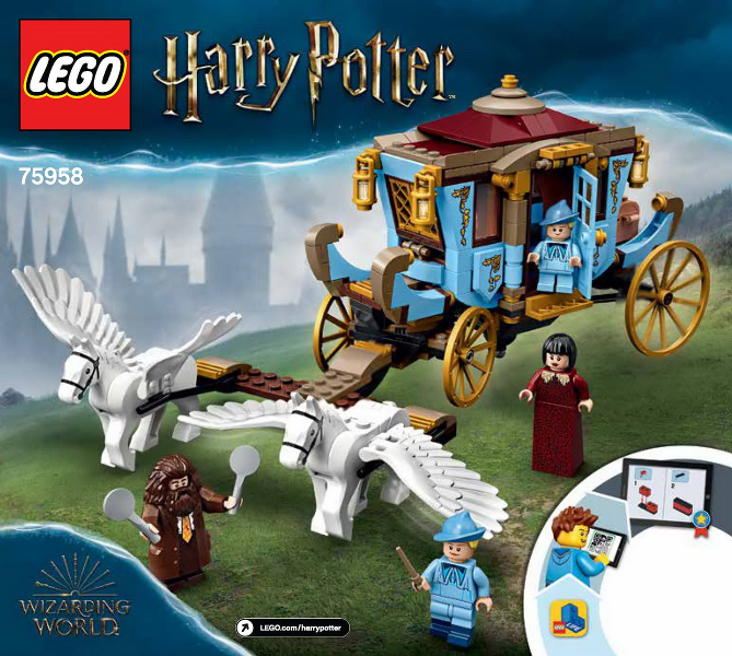 LEGO 75958 Harry Potter Beauxbatons' Carriage: Arrival at Hogwarts