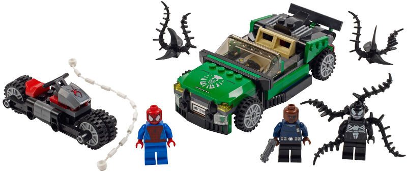 LEGO 76004 Super Heroes Spider-Man: Spider-Cycle Chase