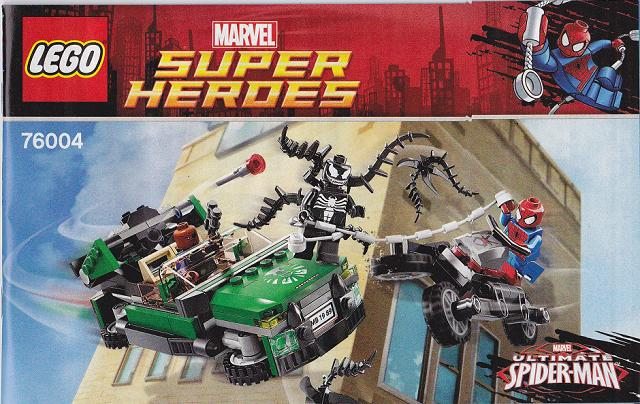 LEGO 76004 Super Heroes Spider-Man: Spider-Cycle Chase