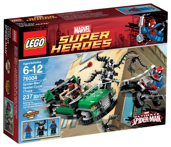 LEGO 76004 Super Heroes Spider-Man: Spider-Cycle Chase