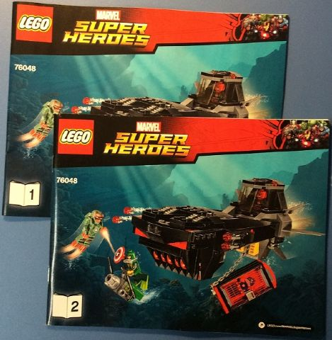 LEGO 76048 Super Heroes Iron Skull Sub Attack