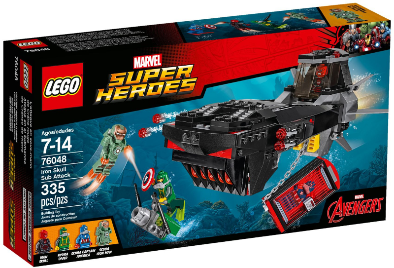 LEGO 76048 Super Heroes Iron Skull Sub Attack