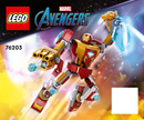 LEGO 76203 Super Heroes Iron Man Mech Armor