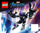 LEGO 76204 Super Heroes Black Panther Mech Armor