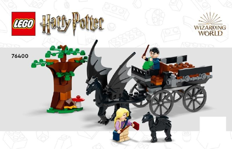 LEGO 76400 Harry Potter Hogwarts Carriage and Thestrals