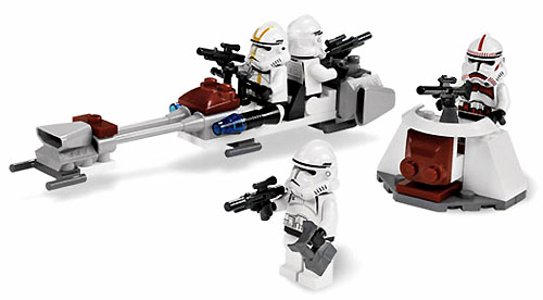 LEGO 7655 Star Wars Clone Troopers Battle Pack