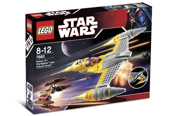 LEGO 7660 Star Wars Naboo N-1 Starfighter and Vulture Droid