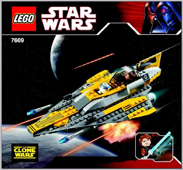 LEGO 7669 Anakin's Jedi Starfighter