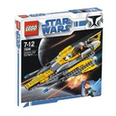 LEGO 7669 Star Wars Anakin's Jedi Starfighter, White Box