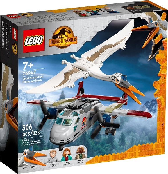 LEGO 76947 Jurassic World Quetzalcoatlus Plane Ambush