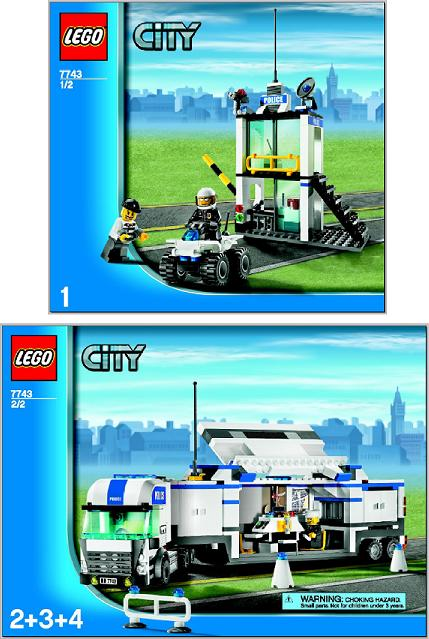 LEGO 7743 City Police Command Center